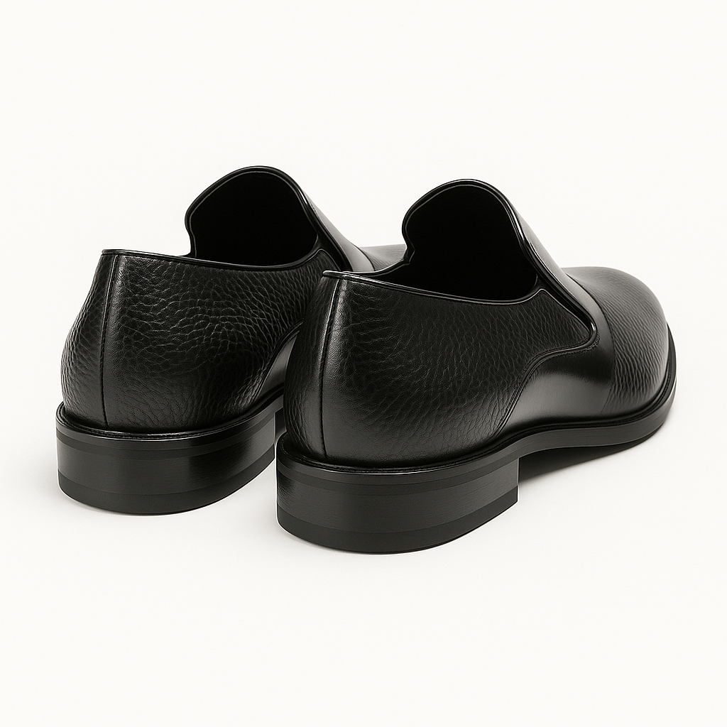 Luminovi | Sharp Leather Loafers