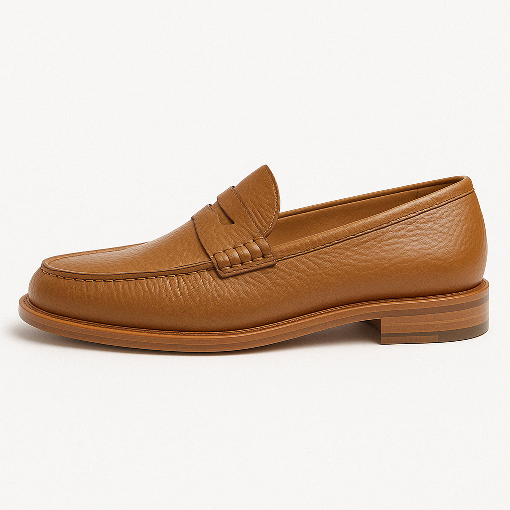 Luminovi | Signature Leather Loafers