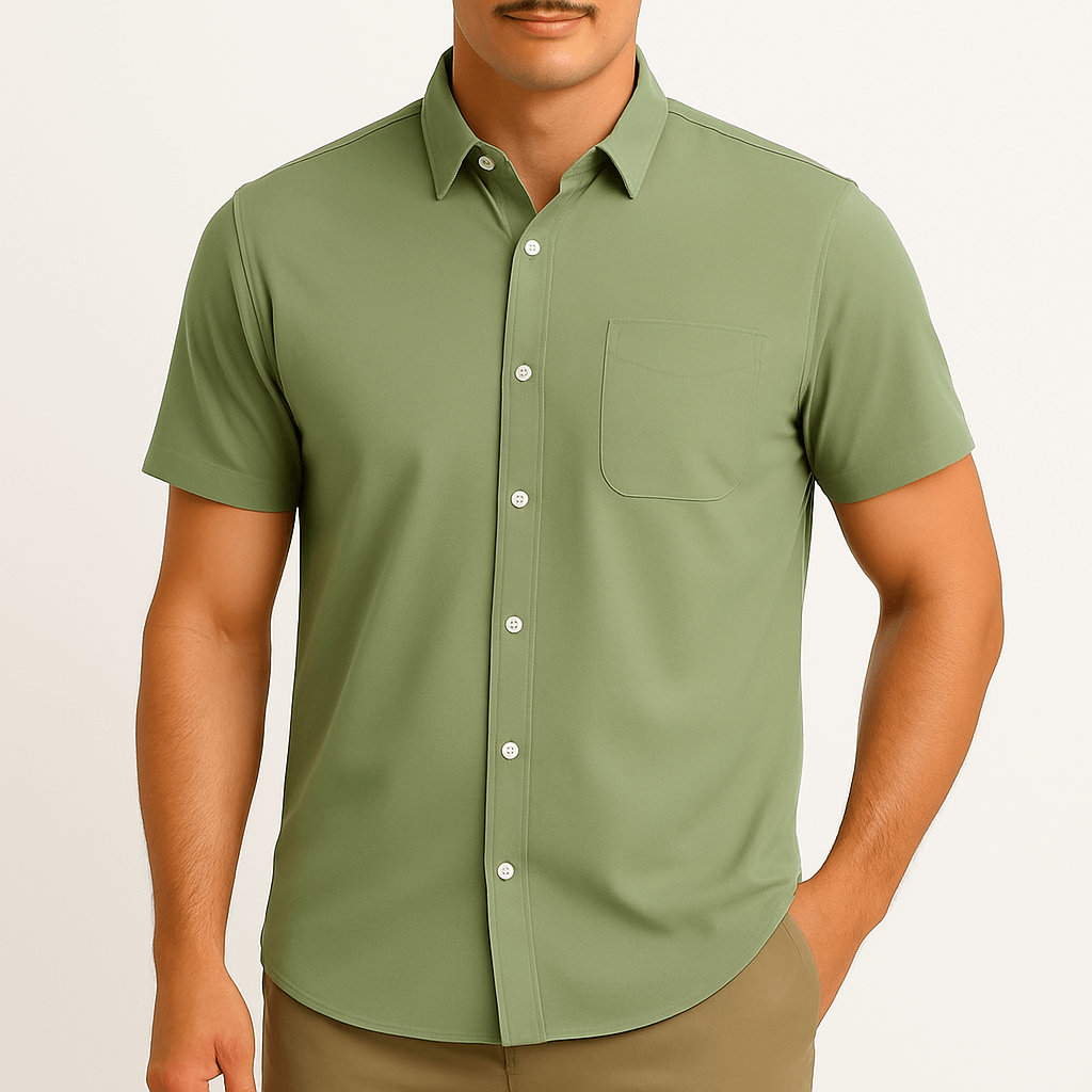 Luminovi | Slim Fit Linen Shirt