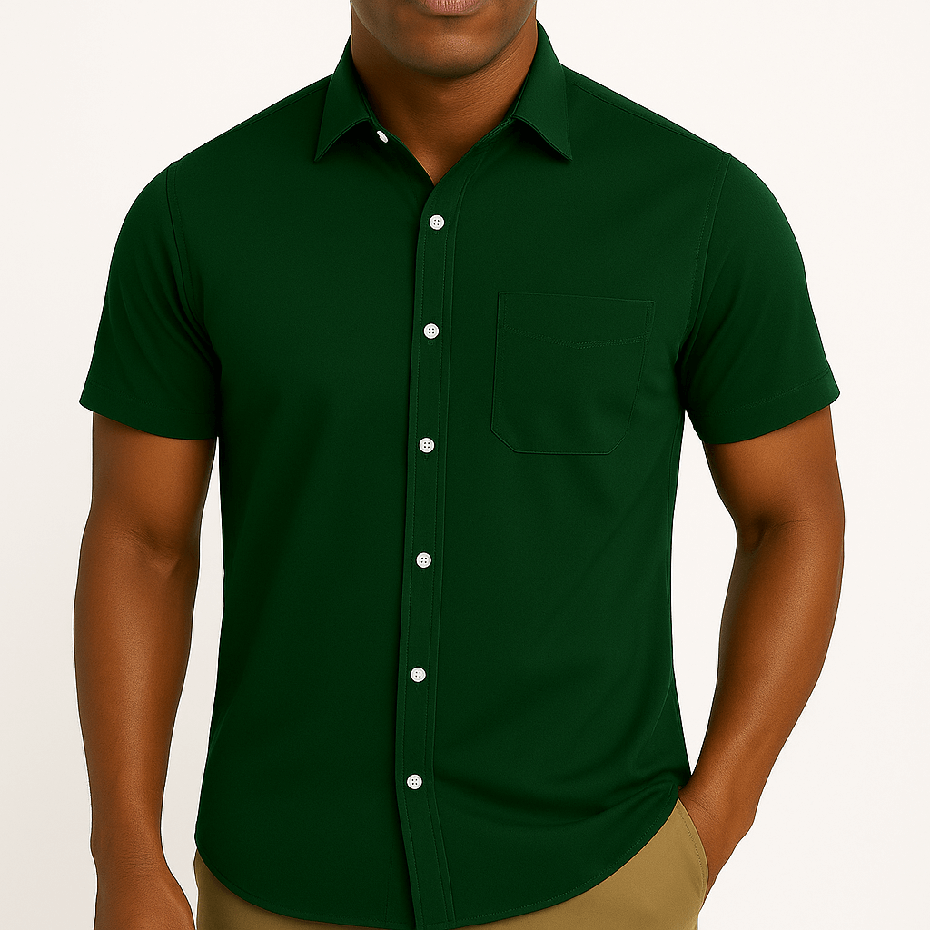 Luminovi | Slim Fit Linen Shirt