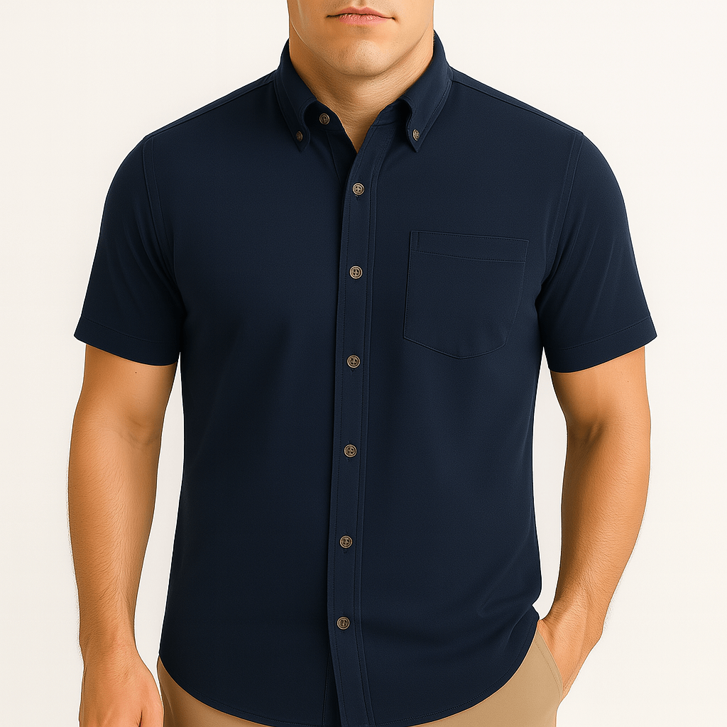 Luminovi | Slim Fit Linen Shirt