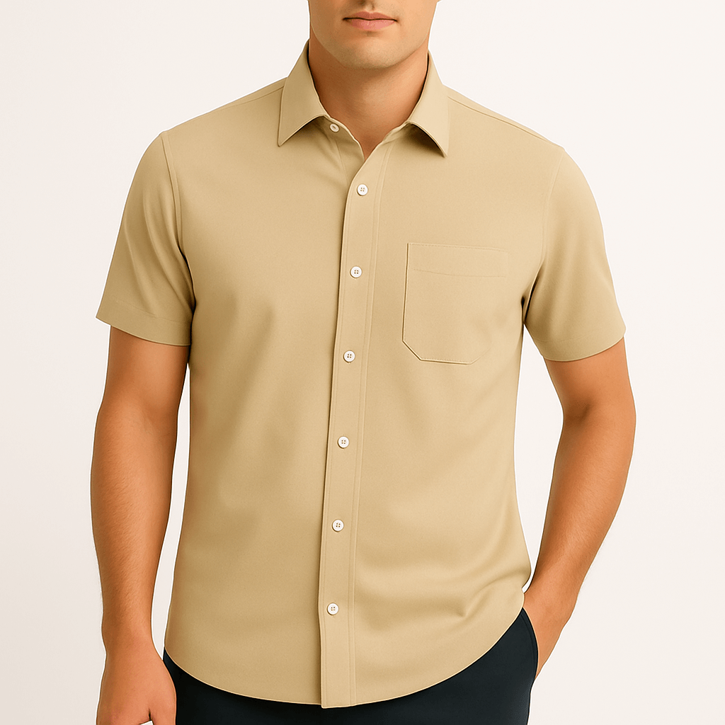 Luminovi | Slim Fit Linen Shirt
