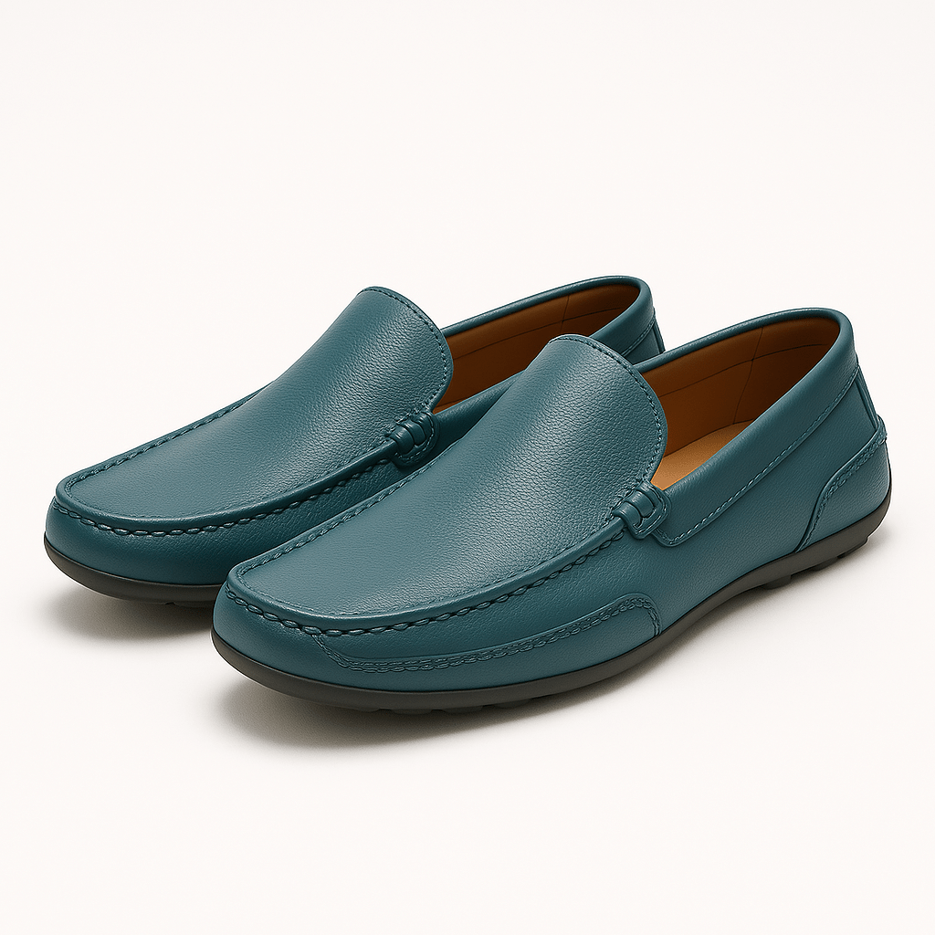 Luminovi | Smooth Leather Loafers