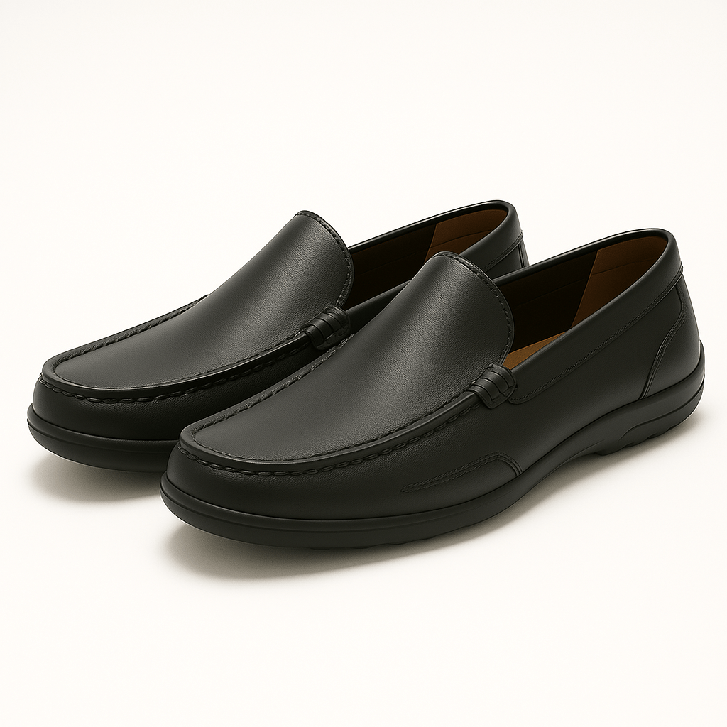 Luminovi | Smooth Leather Loafers