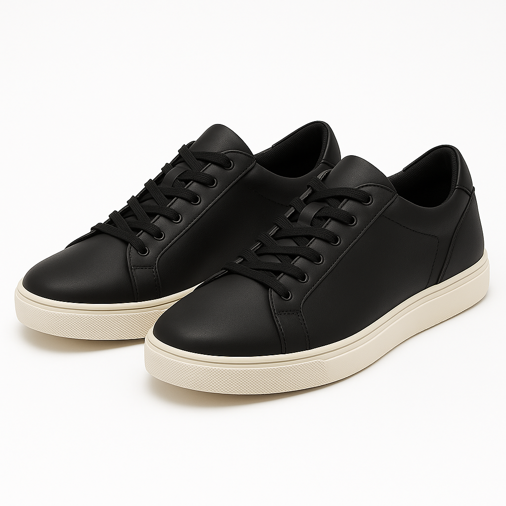 Luminovi | Smooth Leather Low-Top Sneakers