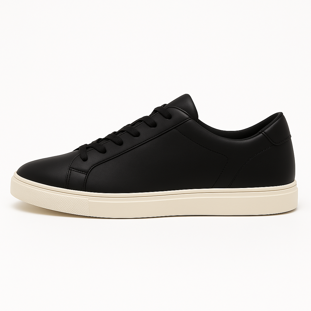 Luminovi | Smooth Leather Low-Top Sneakers