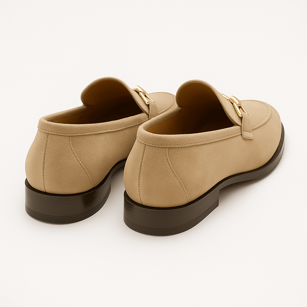 Luminovi | Suede Horsebit Loafers