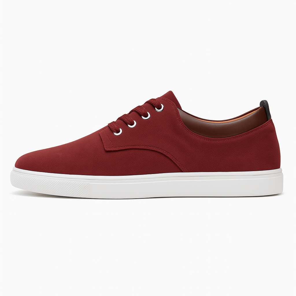 Luminovi | Suede Lace-Up Shoes