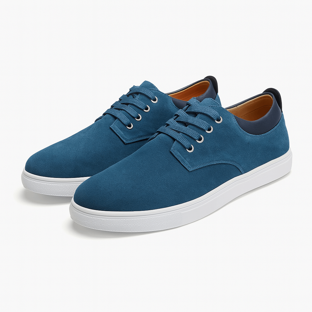 Luminovi | Suede Lace-Up Shoes