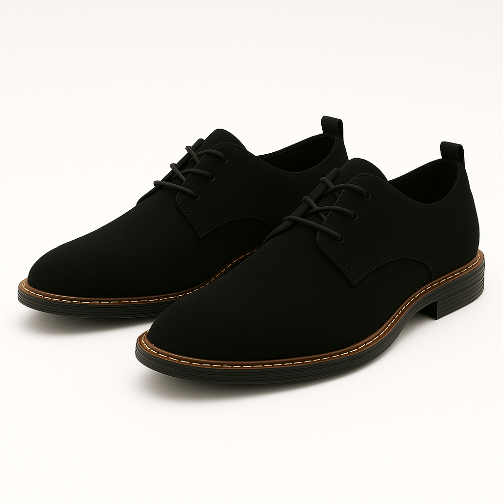 Luminovi | Suede Oxford Shoes
