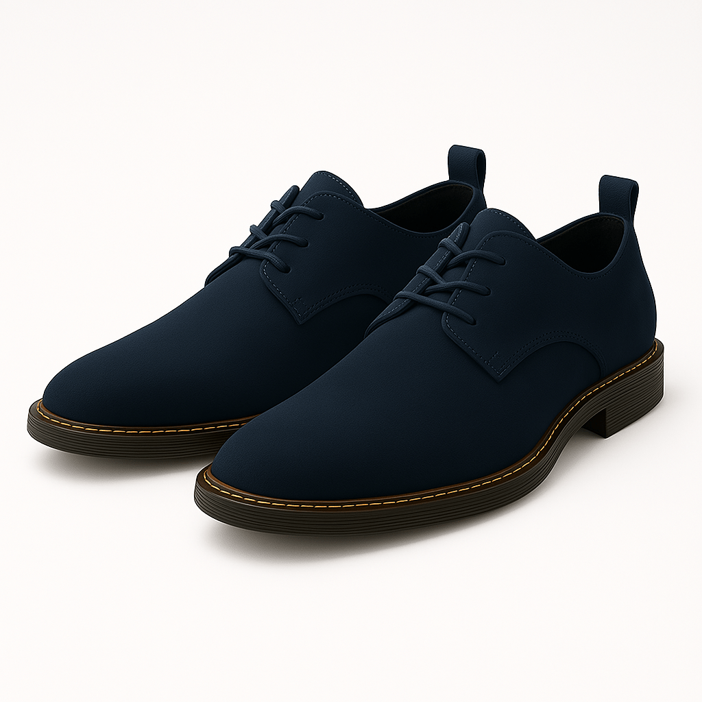 Luminovi | Suede Oxford Shoes