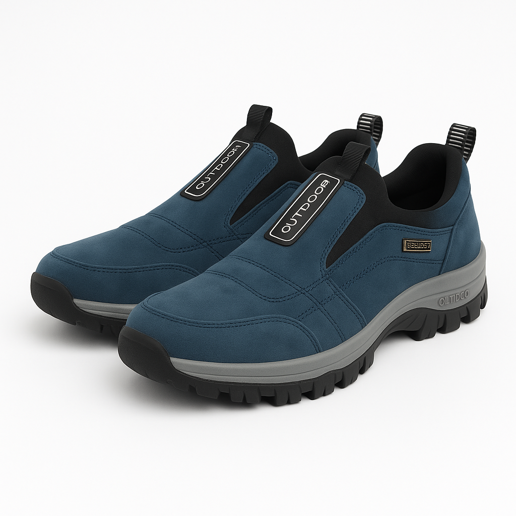 Luminovi | Suede Slip-On Shoes