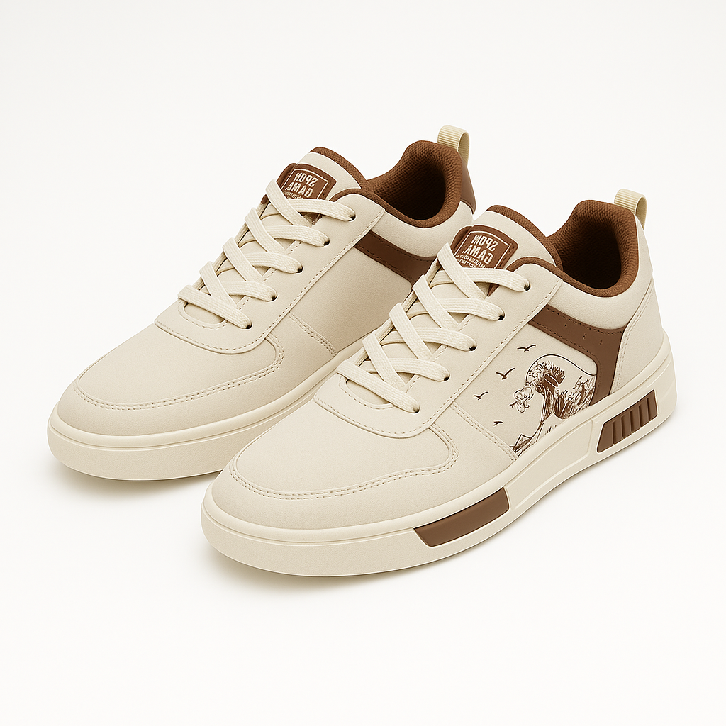 Luminovi | Suede Street Sneakers-