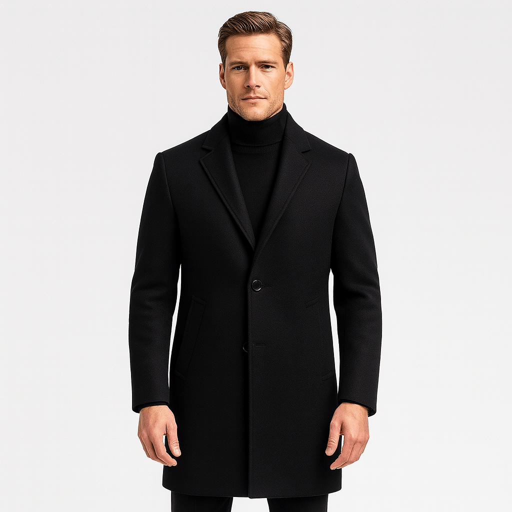 Luminovi | Tailored Winter Coat-Coat