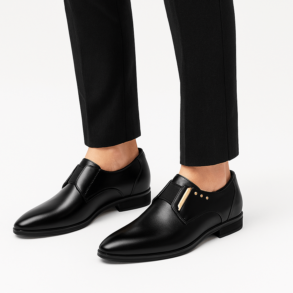 Luminovi | Tapered Patent Dress Loafers