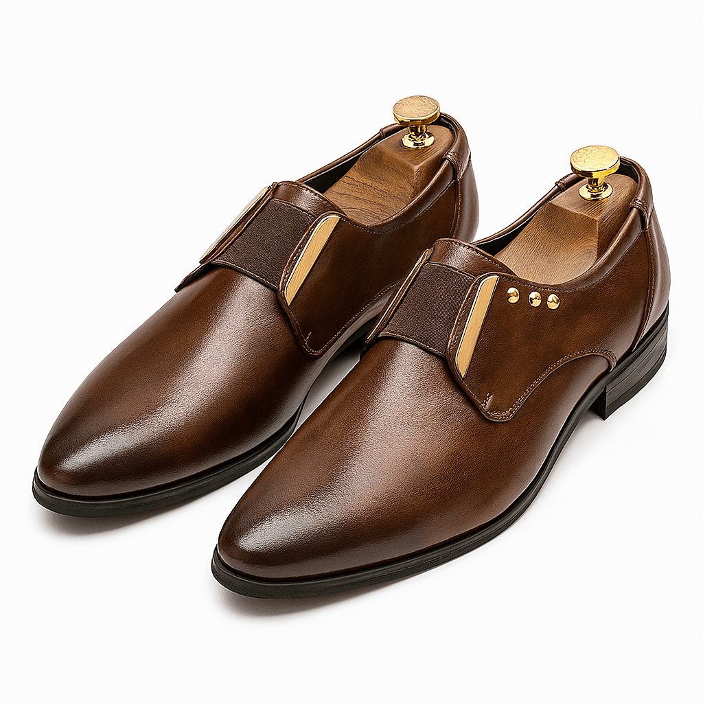 Luminovi | Tapered Patent Dress Loafers