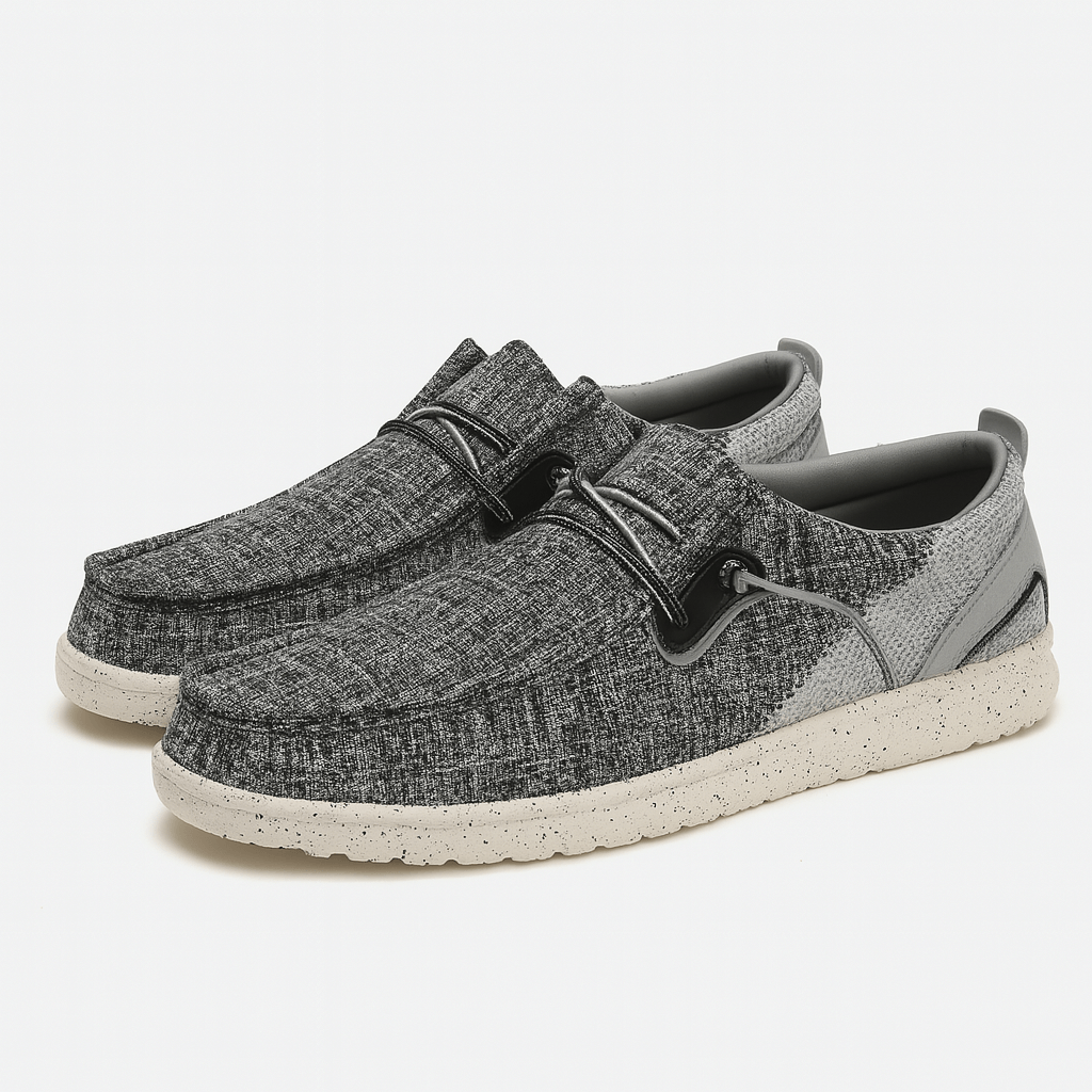 Luminovi | Textured Canvas Sneakers