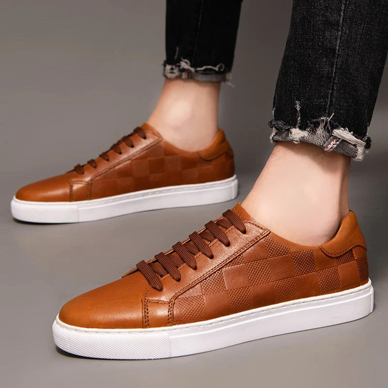 Luminovi | Vinci Leather Sneakers