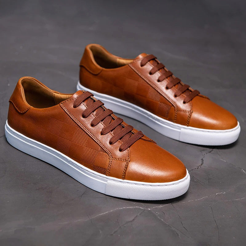 Luminovi | Vinci Leather Sneakers