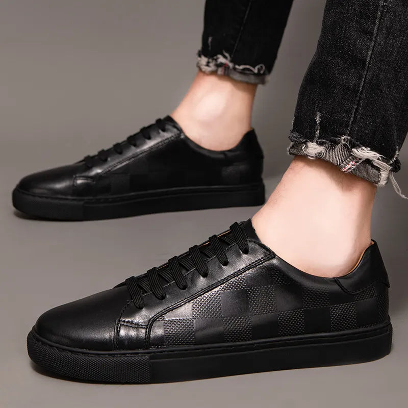 Luminovi | Vinci Leather Sneakers