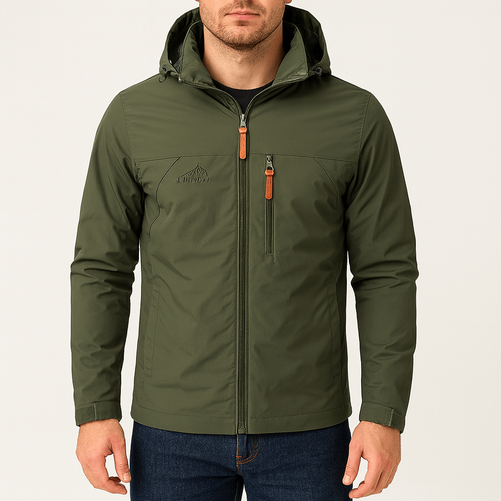 Luminovi | Waterproof Hooded Rain Jacket-Men's Sweater