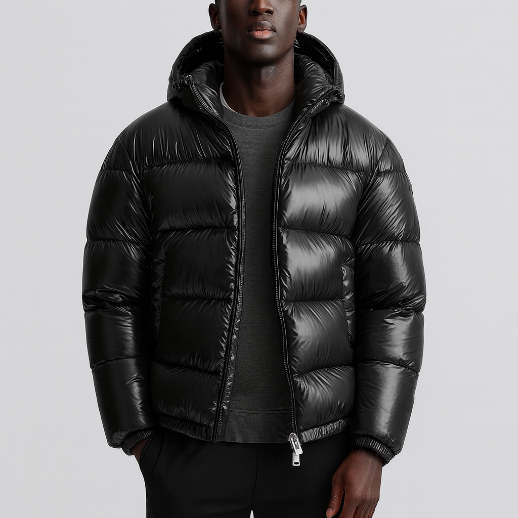 Men’s Classic Puffer Jacket – Warm Quilted Winter Coat | Timeless Everyday Outerwear-Men Jacket