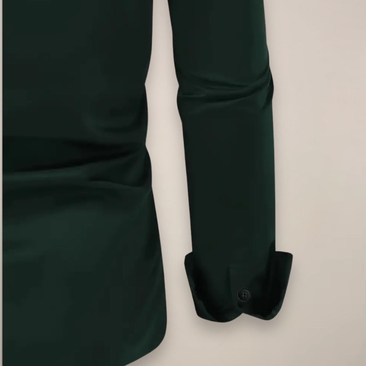 Men's Notched Collar Shirt with Regular Fit and Lightweight Fabric, Easy Care