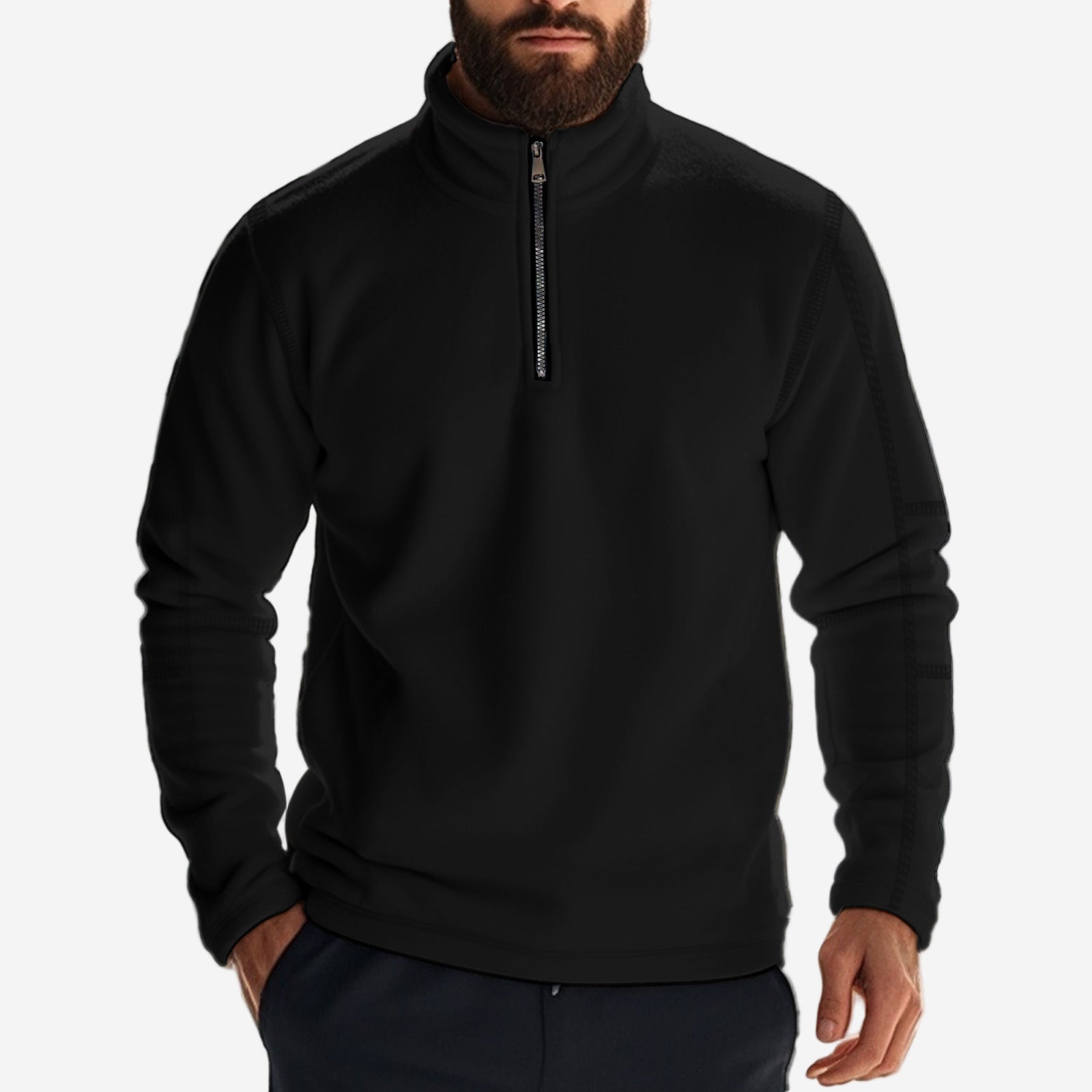 LUMINOVI | Brushed Fleece Pullover
