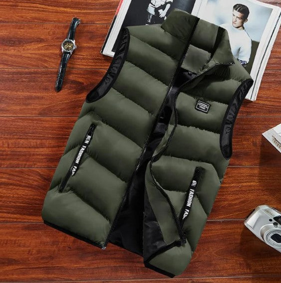 Carlton | Men's Puffer Vest Jacket - Image 3