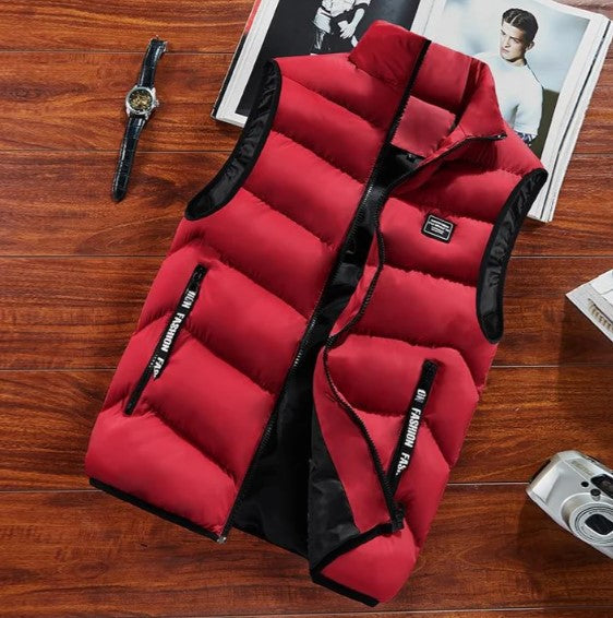 Carlton | Men's Puffer Vest Jacket - Image 2