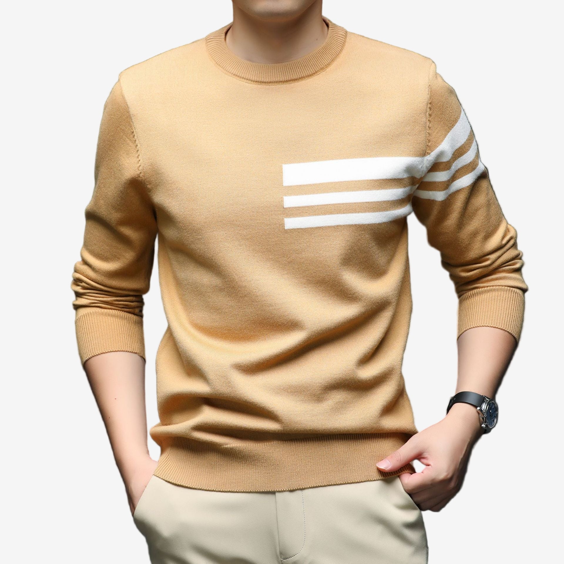 Simeon - Stilvoller, warmer Strickpullover für Herren-Men Fashion