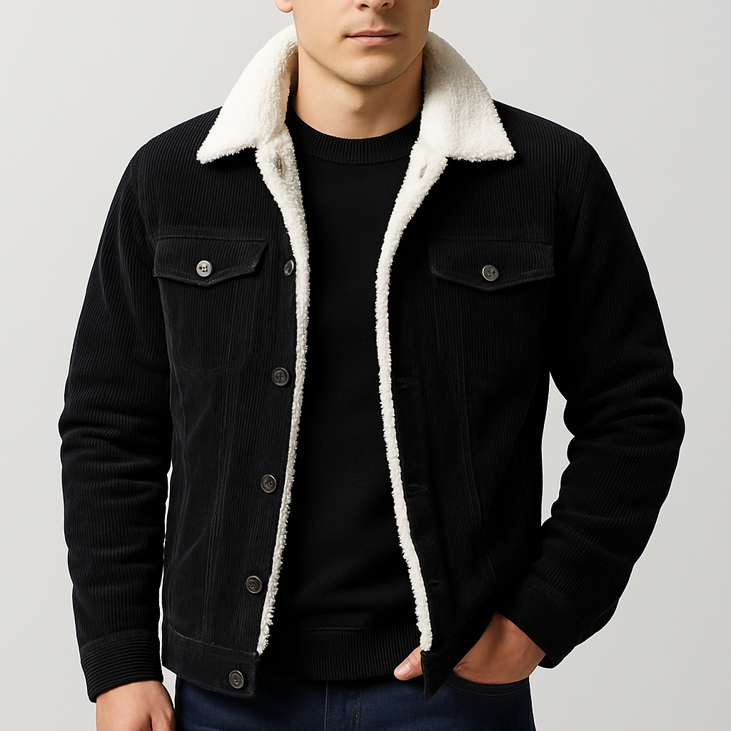 Luminovi | Corduroy Fleece Jacket