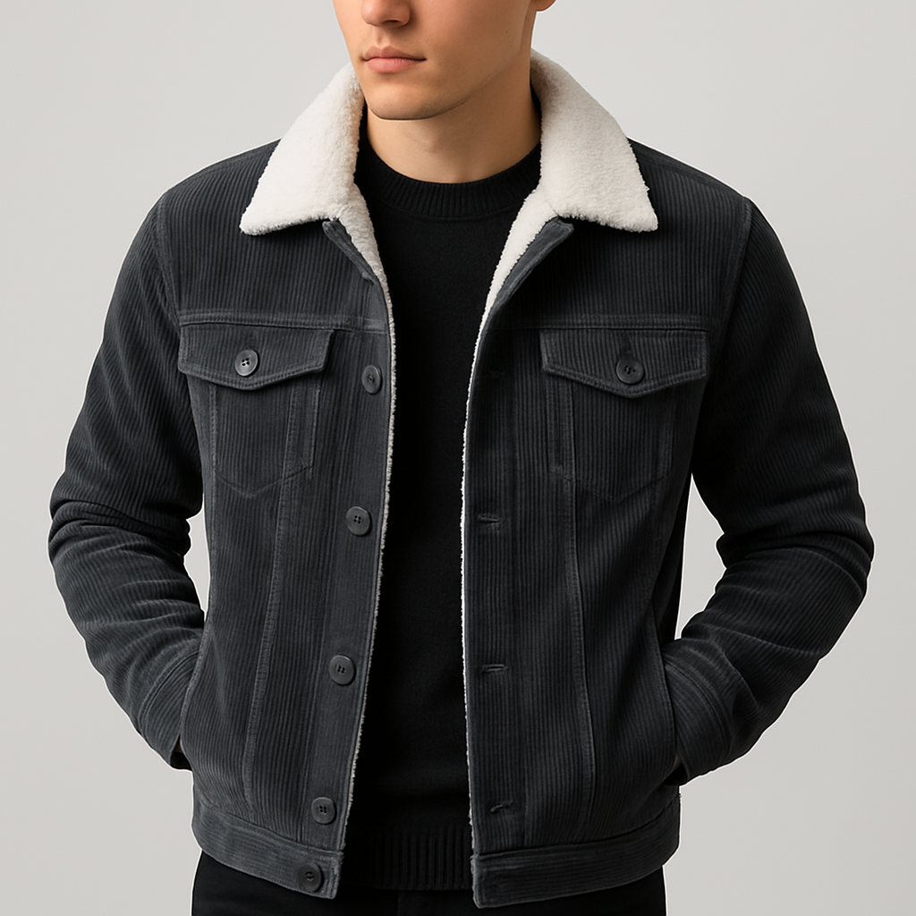 Luminovi | Corduroy Fleece Jacket
