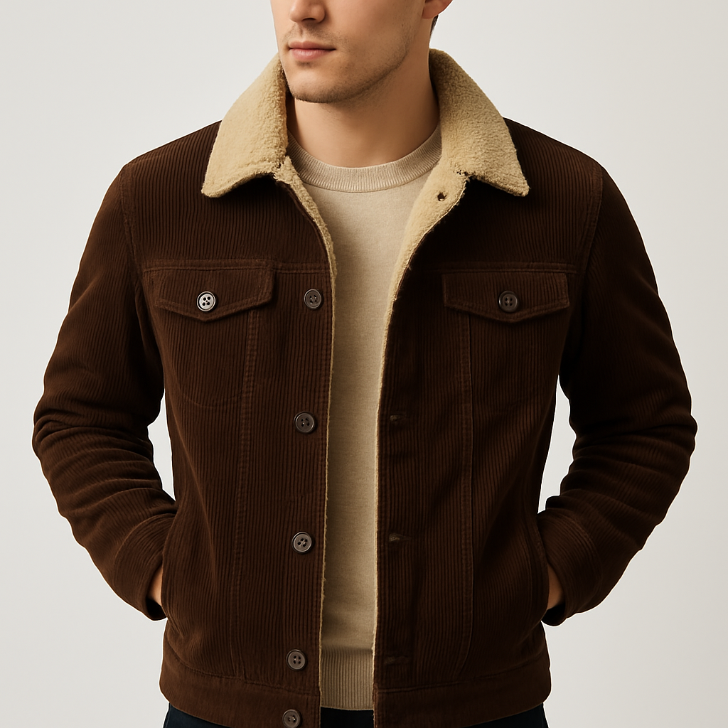 Luminovi | Corduroy Fleece Jacket