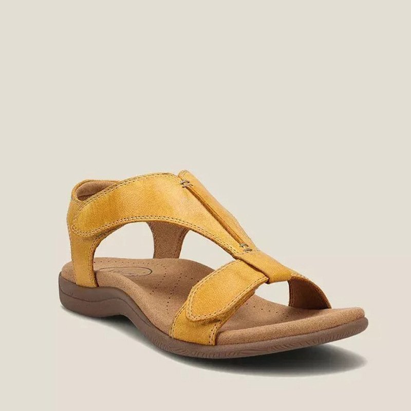 Comfortable Women's Sandals with Cushioned Footbed and Adjustable Strap, Breathable Open Toe