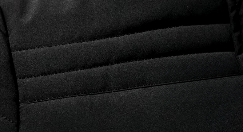 Men's Fur-Lined Winter Jacket with Detachable Hood and Weather-Resistant Shell