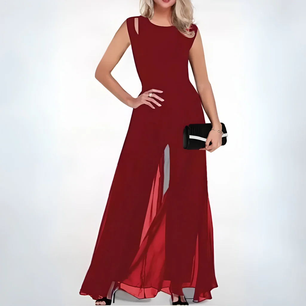 Women's Slim Fit Jumpsuit with Side Pockets and Breathable Fabric, Machine Washable