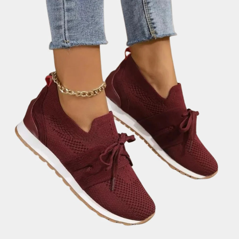 Women's Sneakers with Arch Support and Cushioned Insole, Multiple Colors