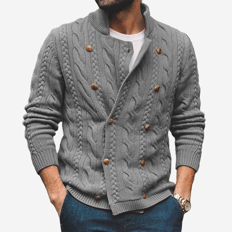Luminovi | Cable Knit Cardigan