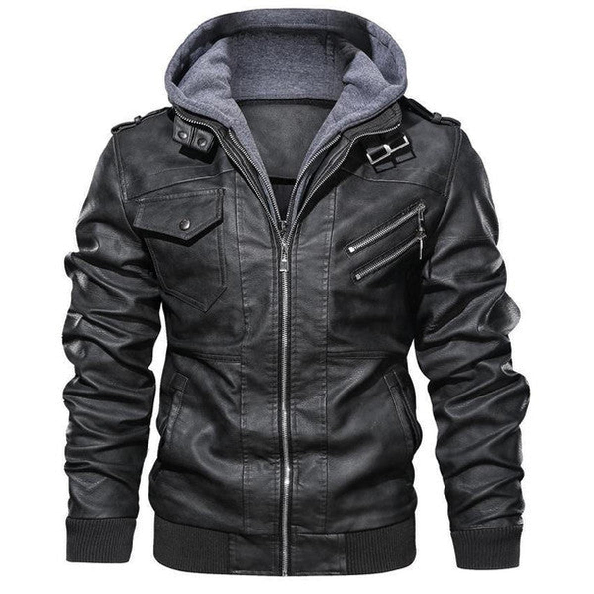 Vintage Suede Bomber Jacket with Sherpa Fleece Lining and Collar