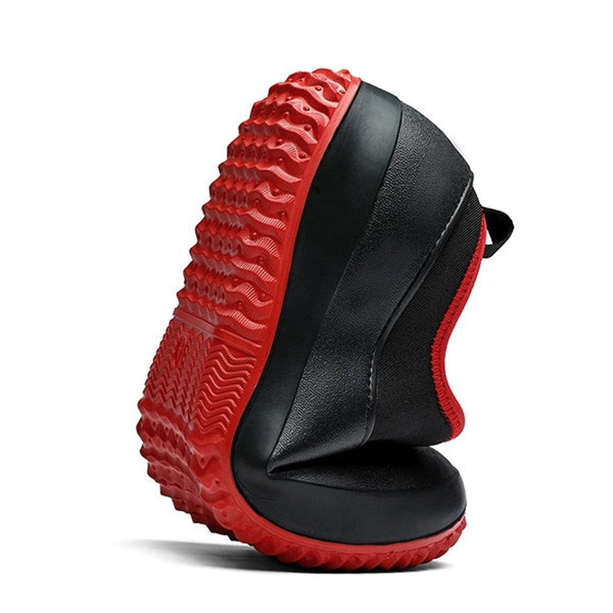 Cushioned Safety Work Shoes with Slip Resistant Grip and Steel Toe Protection