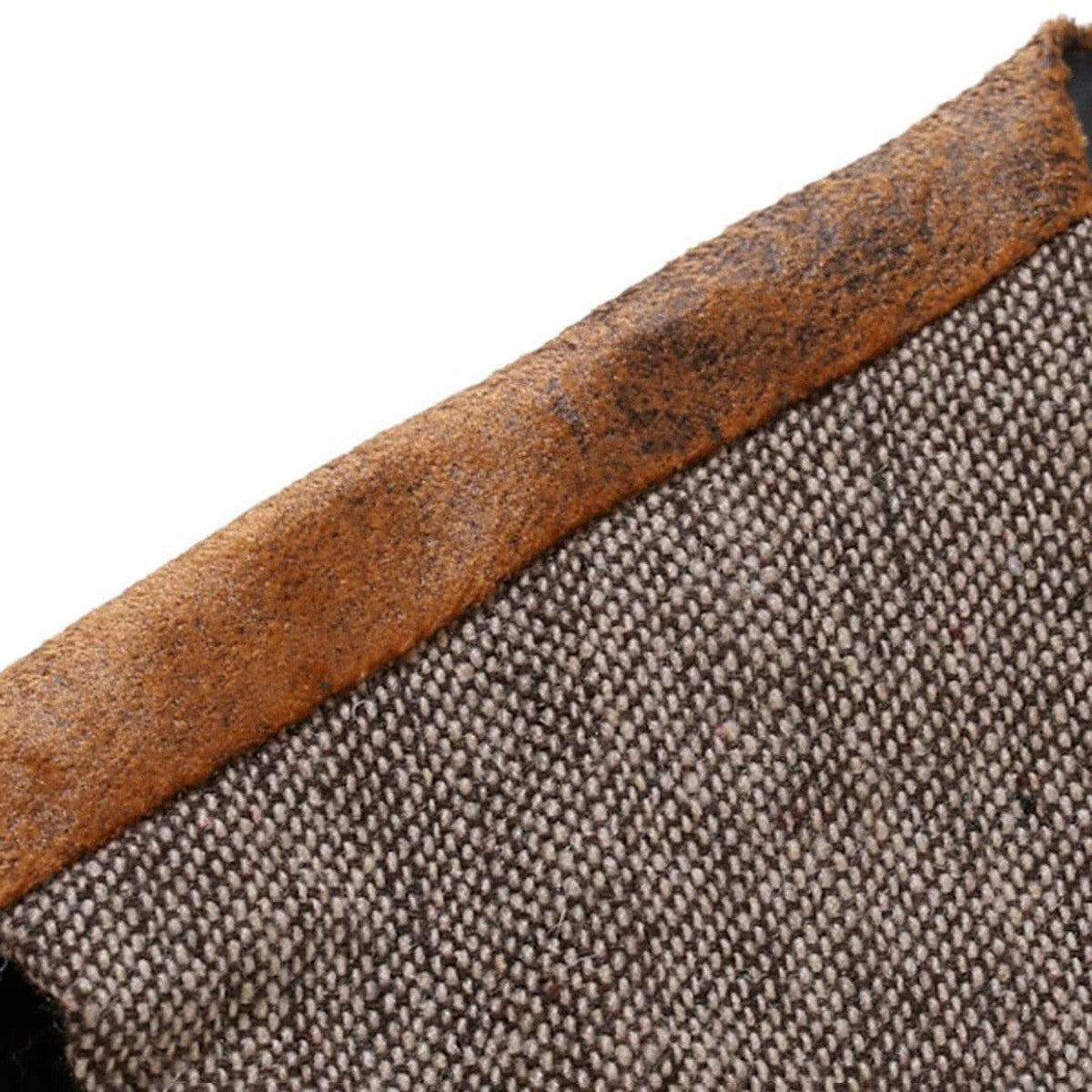 Men Vintage Tweed Suit Vest with Button Front and Pockets