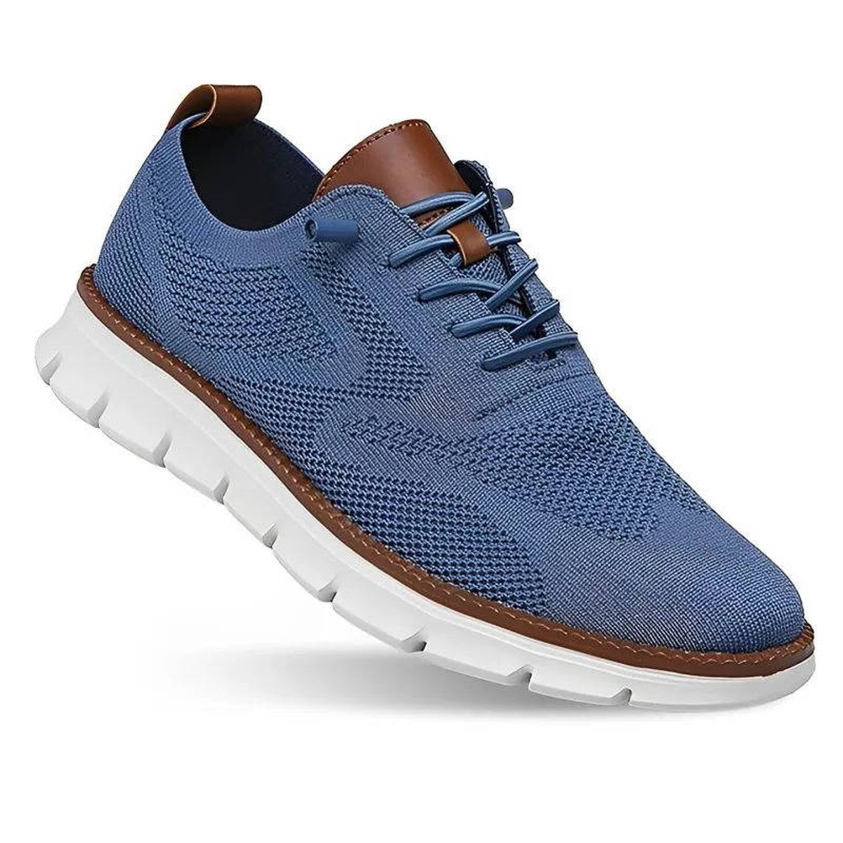 Men Casual Canvas Walking Shoes with Breathable Upper and Cushioned Sole