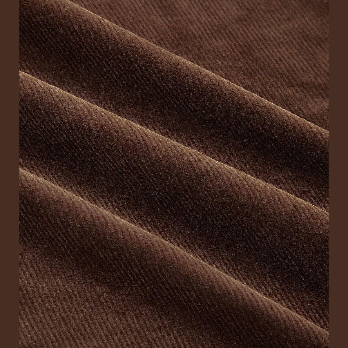High Waisted Corduroy Trousers with Belt and Front Pleats