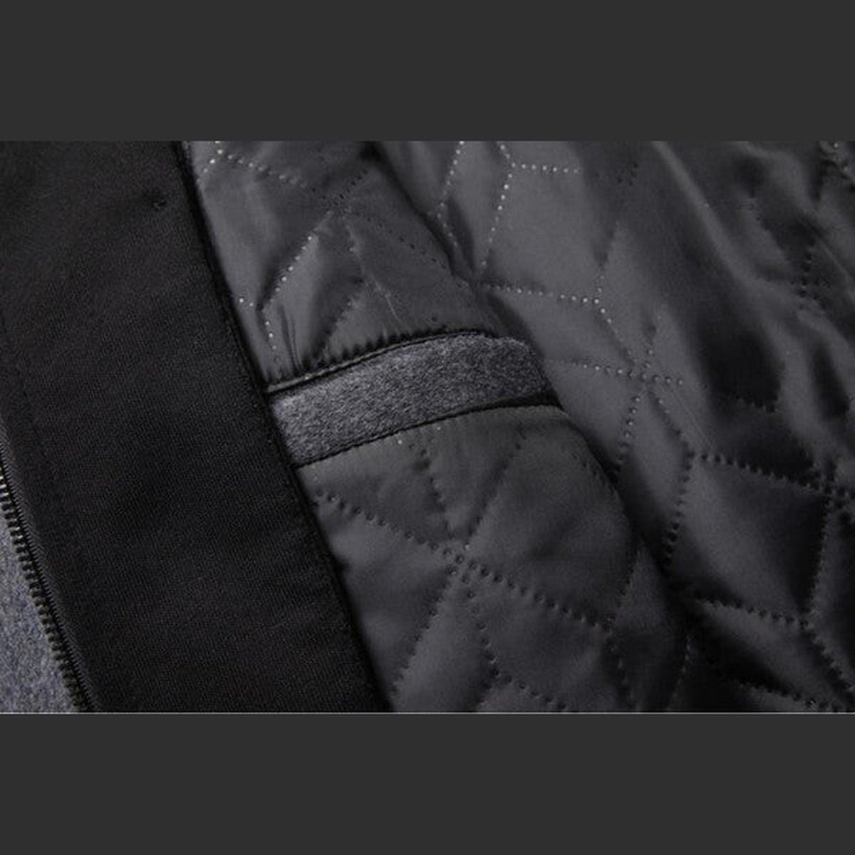 Mens Wool Blend Trench Coat with Detachable Hooded Bib Layer
