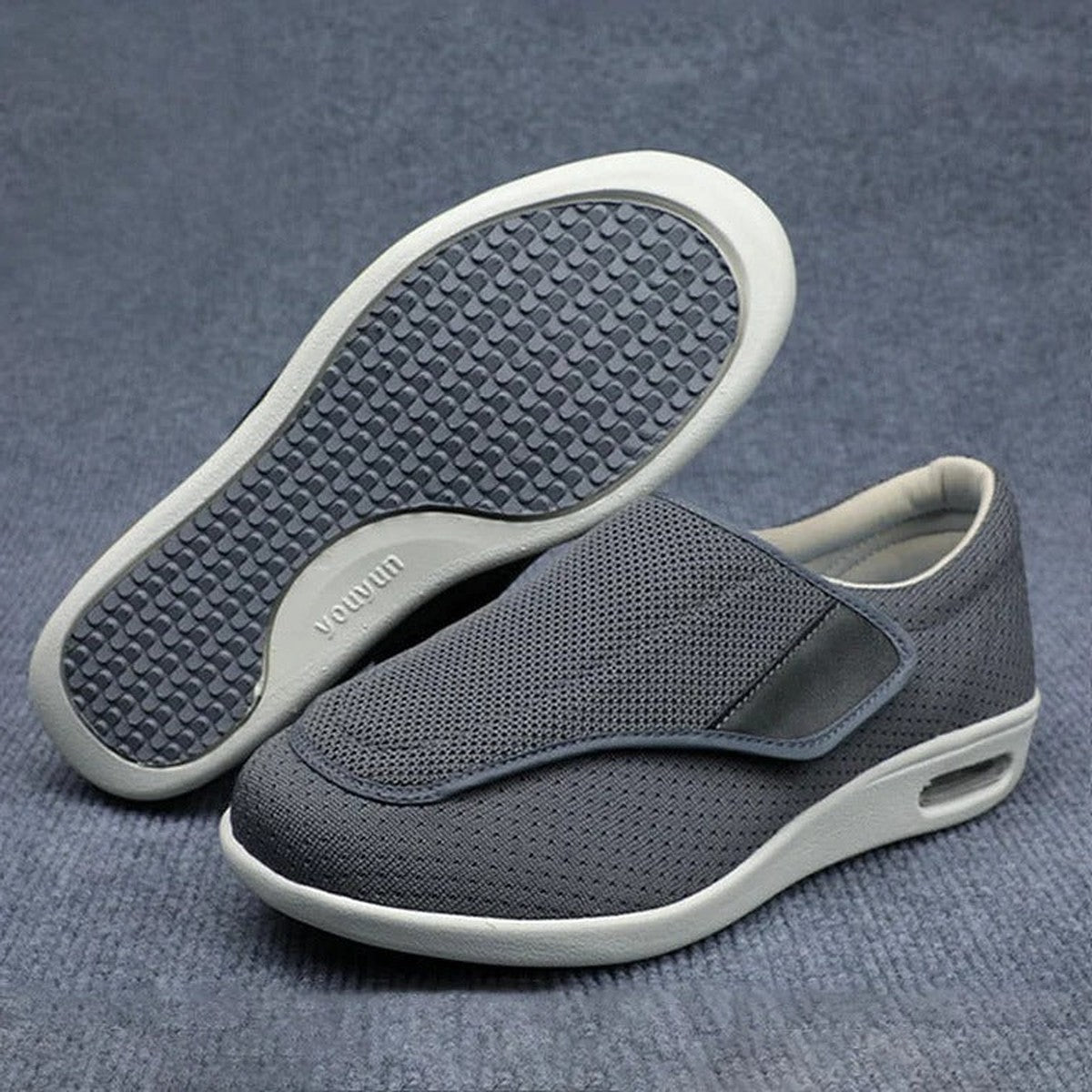 Women Orthopedic Walking Shoes with Air Cushion and Breathable Mesh