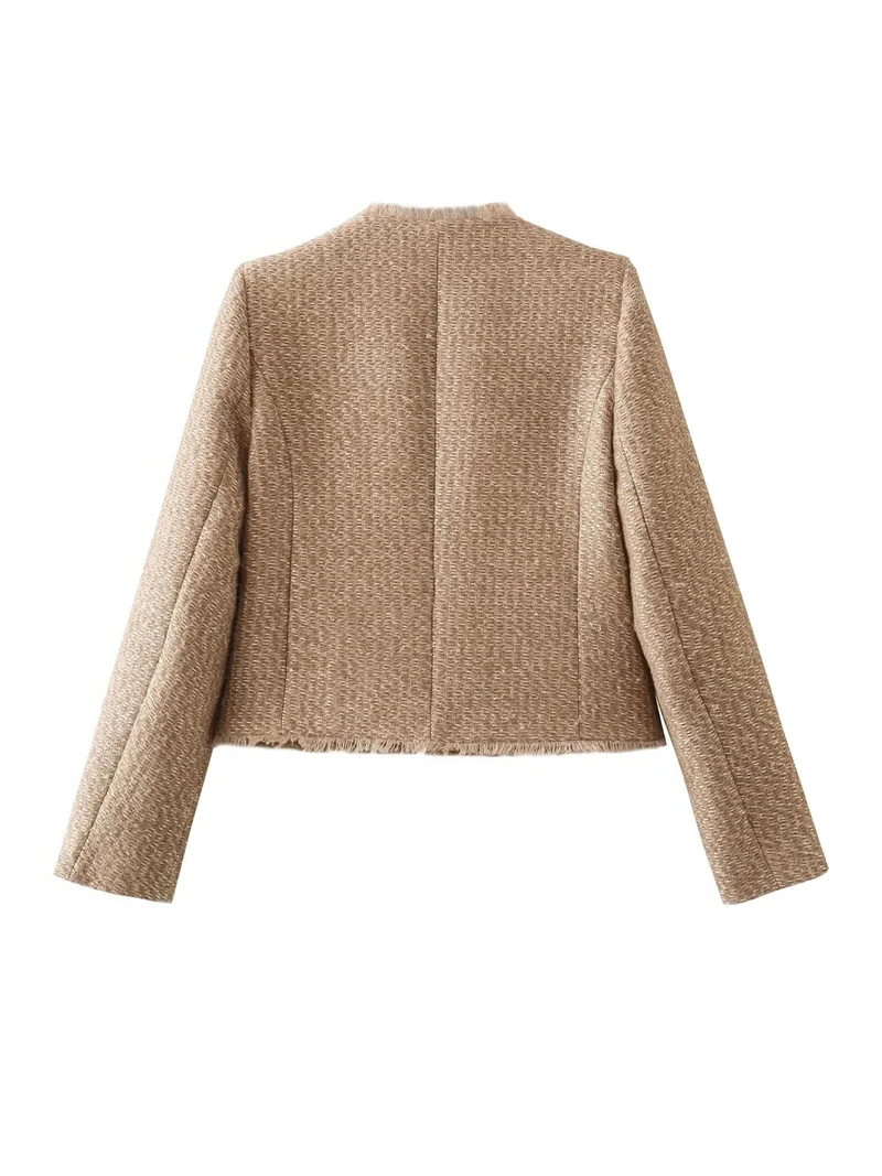 Polyester Jacket with Wrinkle Resistance and Year-Round Versatility