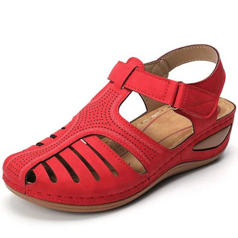 Women's Sandals with Ergonomic Footbed and Adjustable Straps, Non-Slip Lightweight Sole