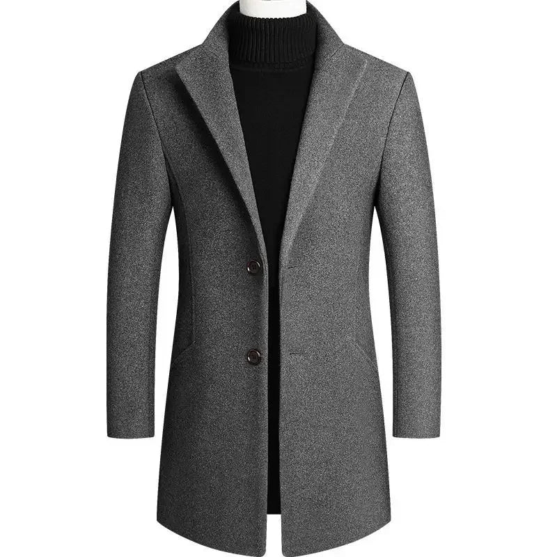 Thomas | Stylish Slim-Fit Wool Coat - Image 4